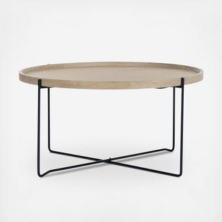 Mid Century Wood Accent Table