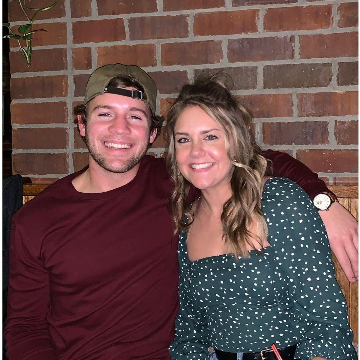 One of many dinner dates with Charlie and Erika Cook