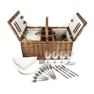 Picnic Basket Set for 4