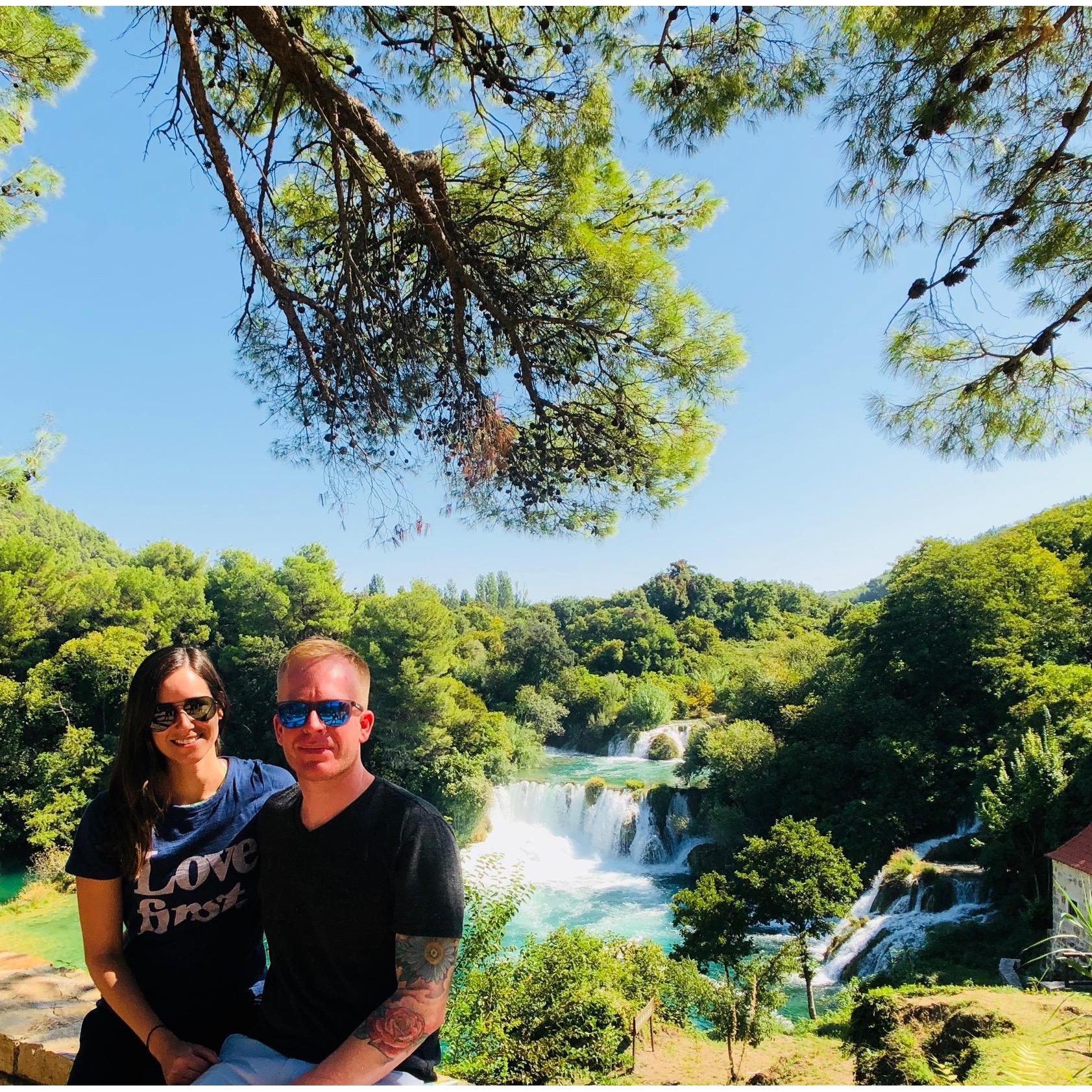 Exploring Krka National Park, Croatia.