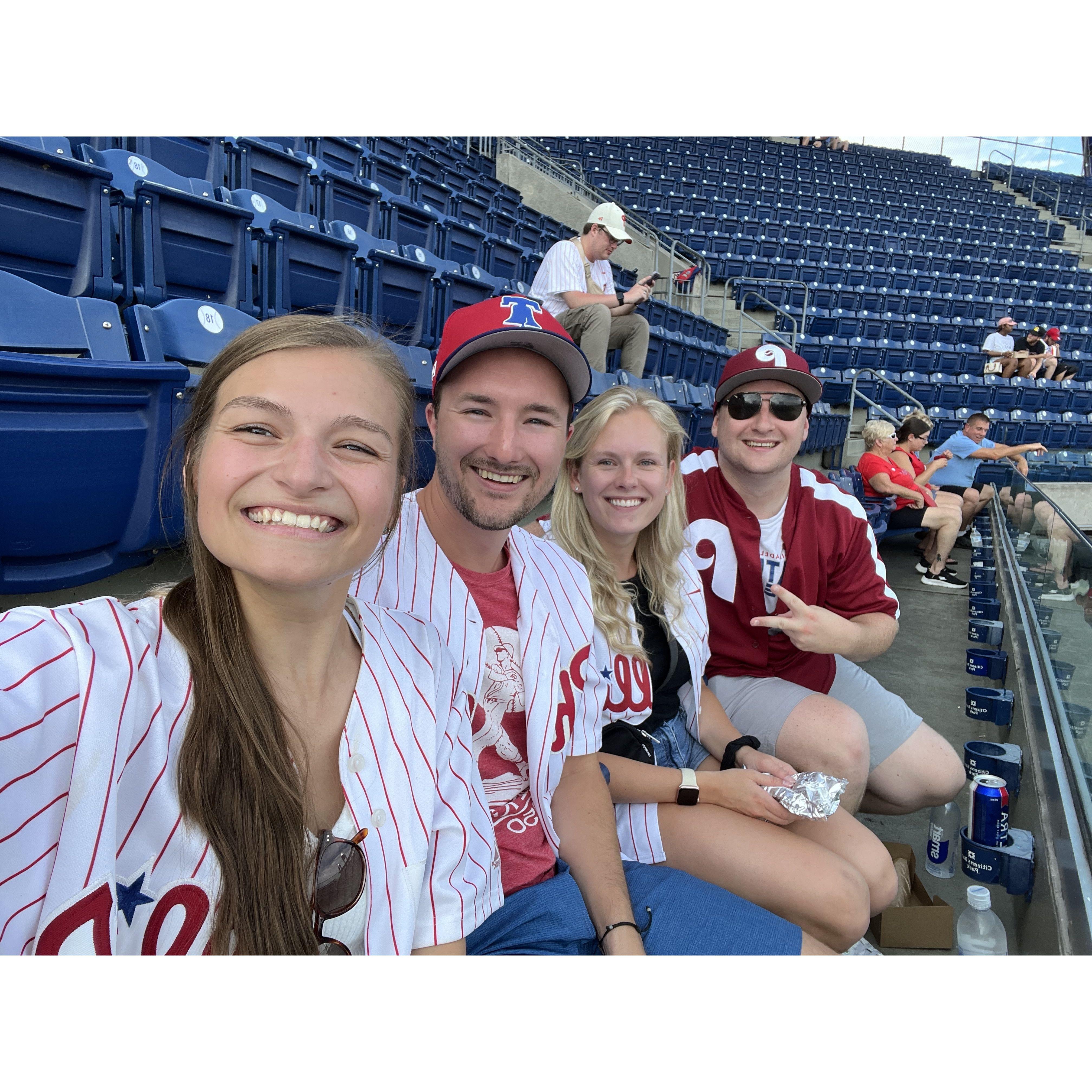 Phillies Game with the Wibles