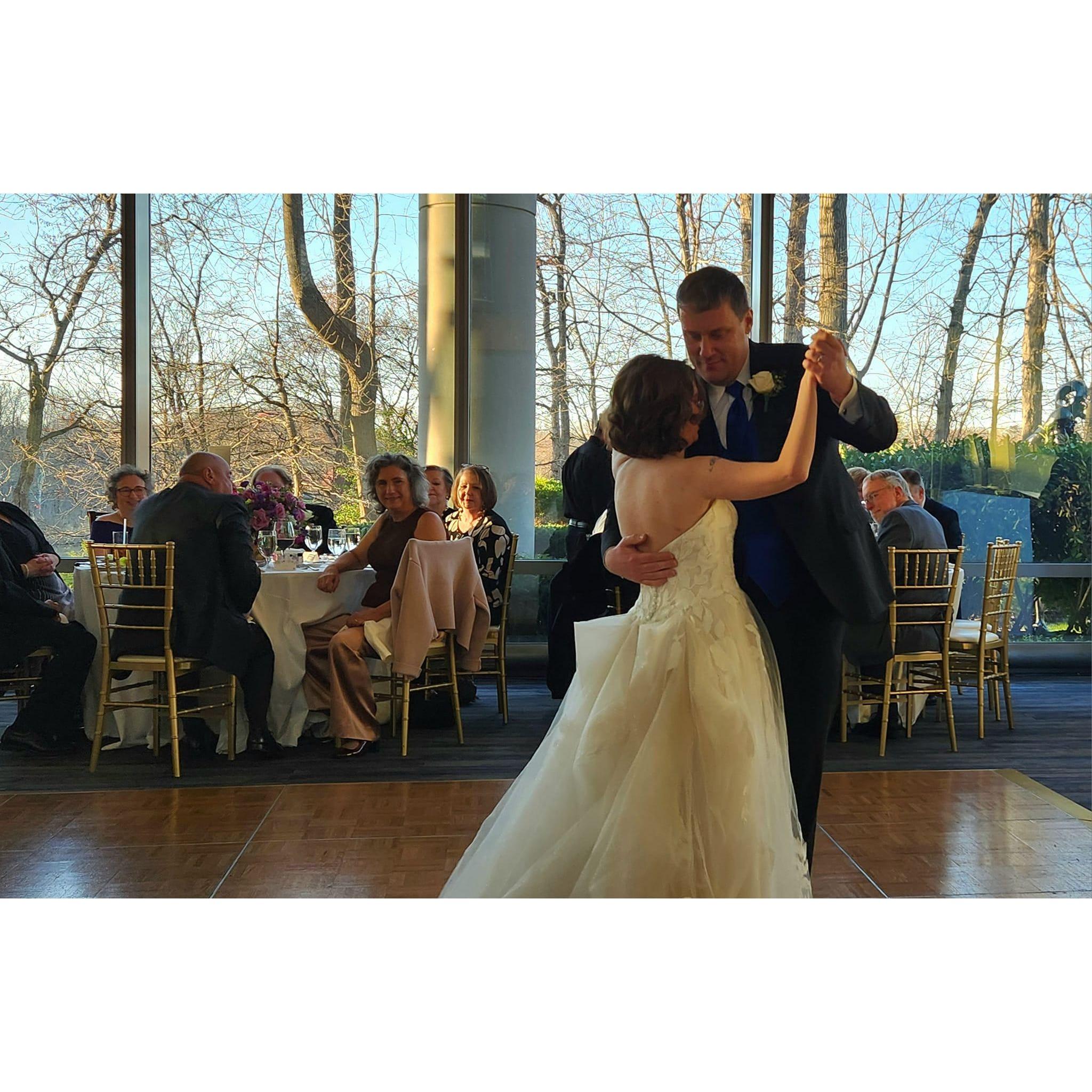our first dance