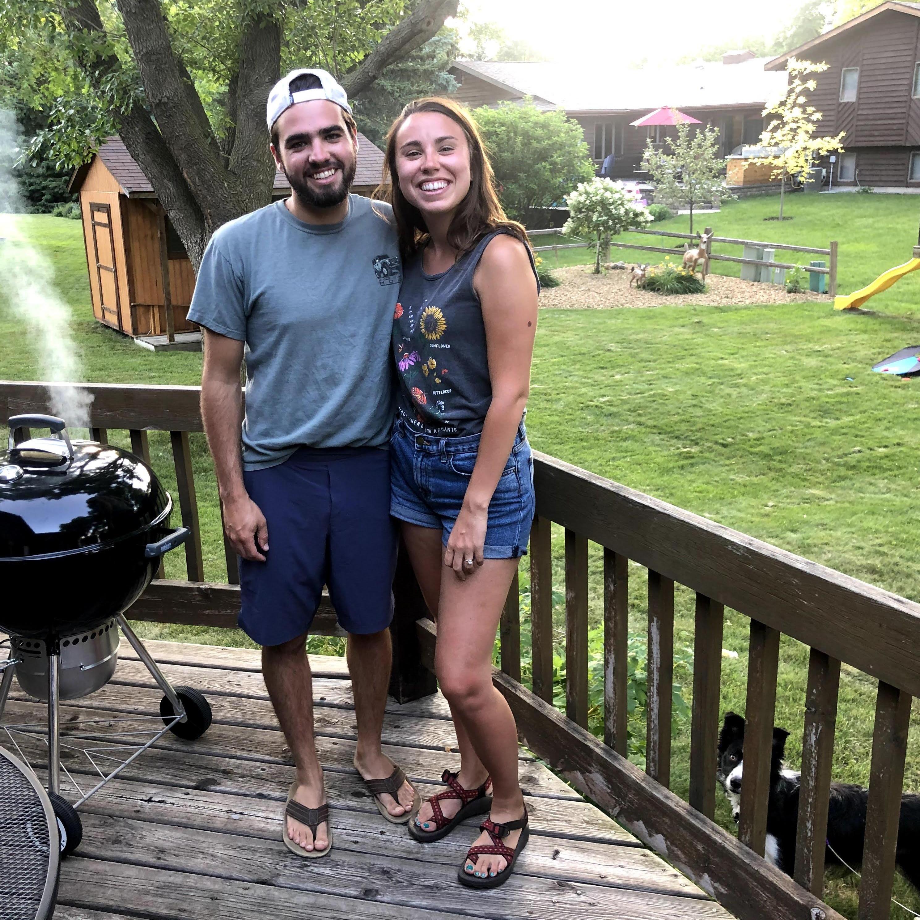 Visiting Minnesota in the summer. We always cherish family together time.