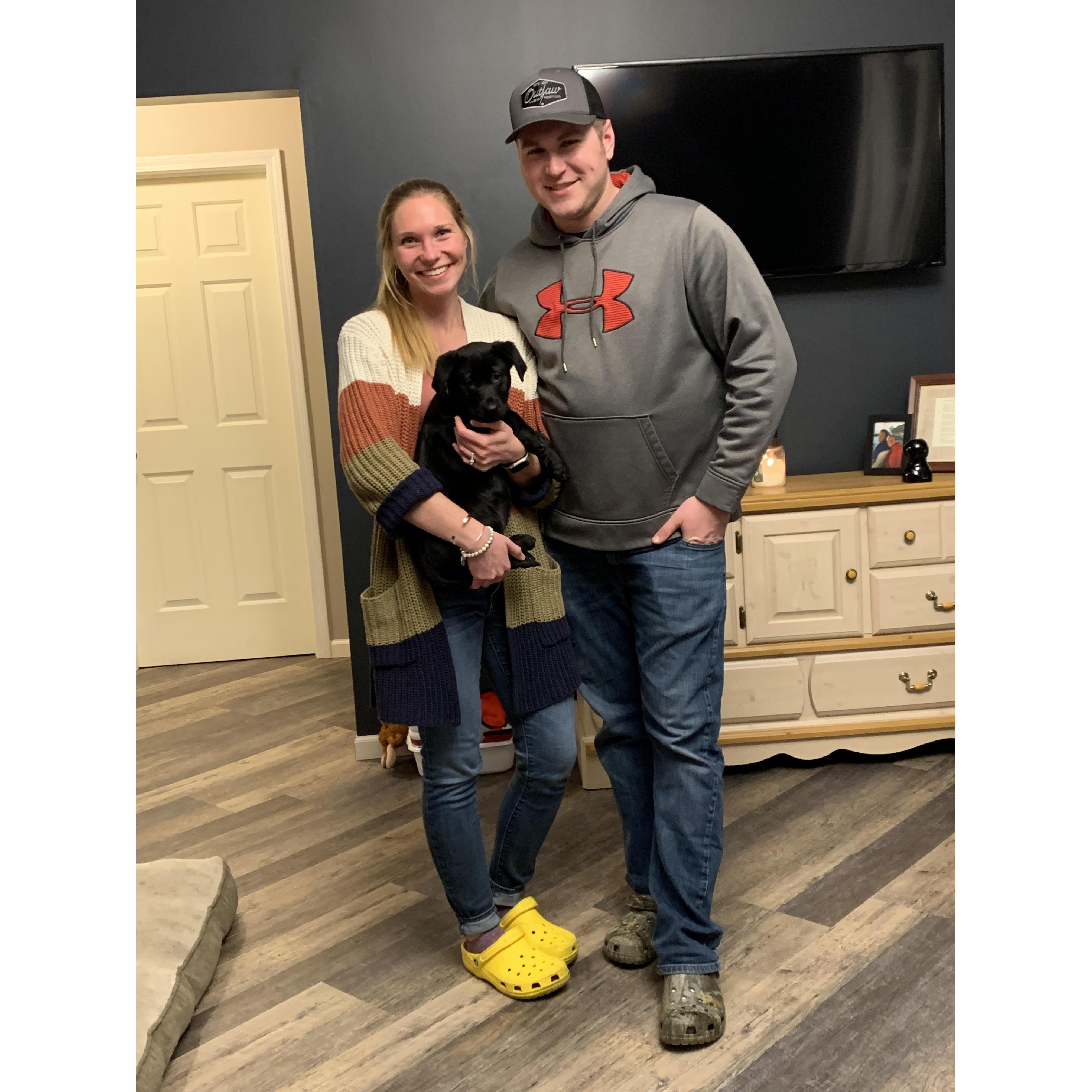 Family picture with Oakley