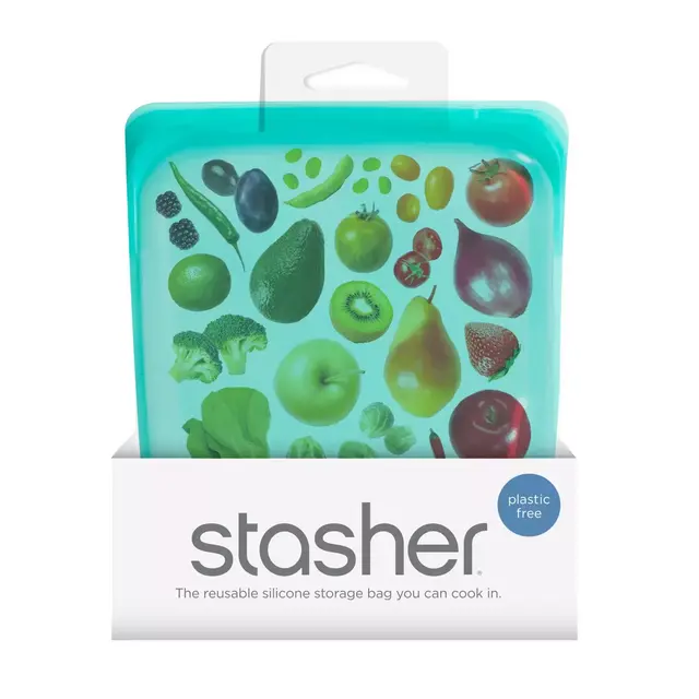 Stasher Half-Gallon Silicone Reusable Food Storage Bag