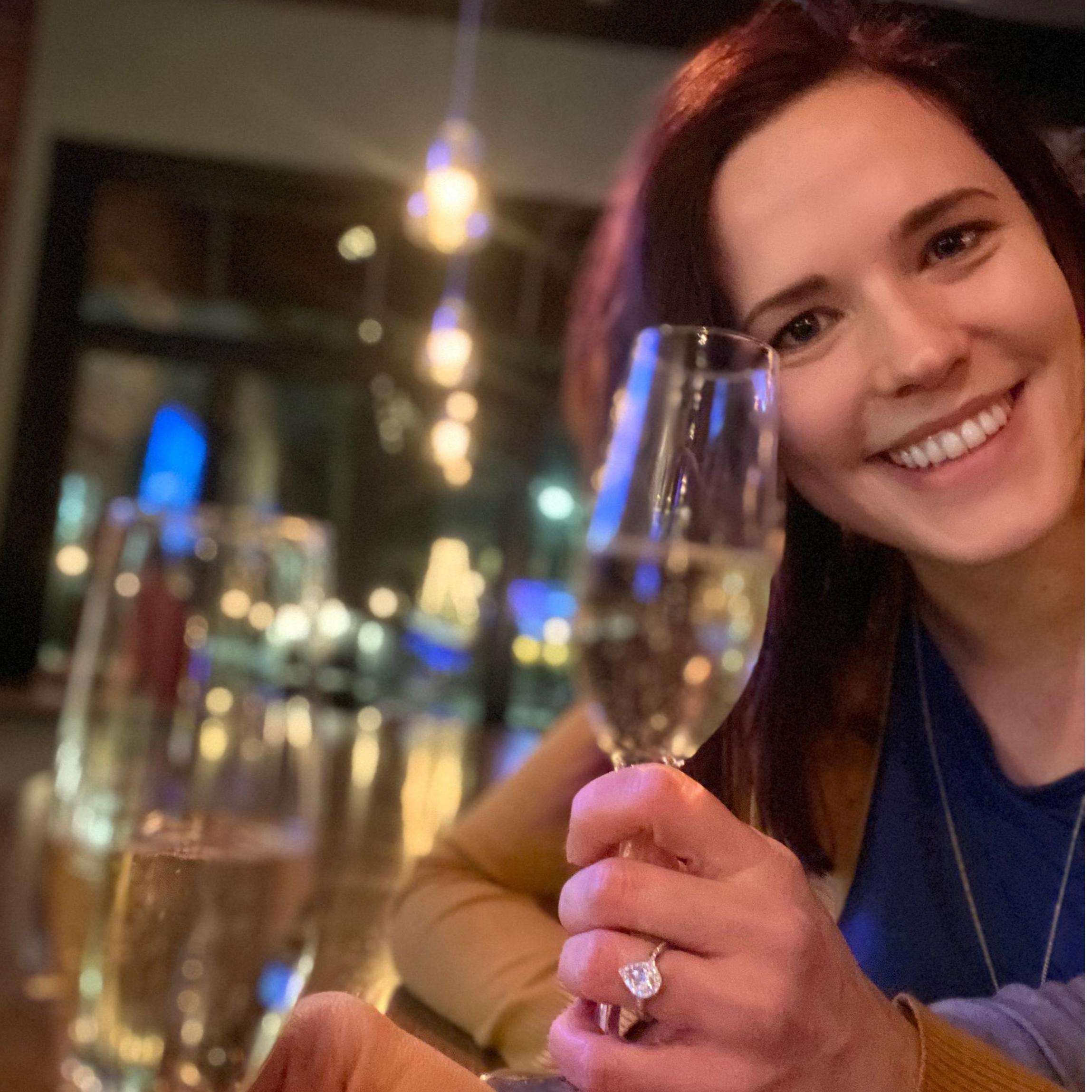 The first toast post engagement