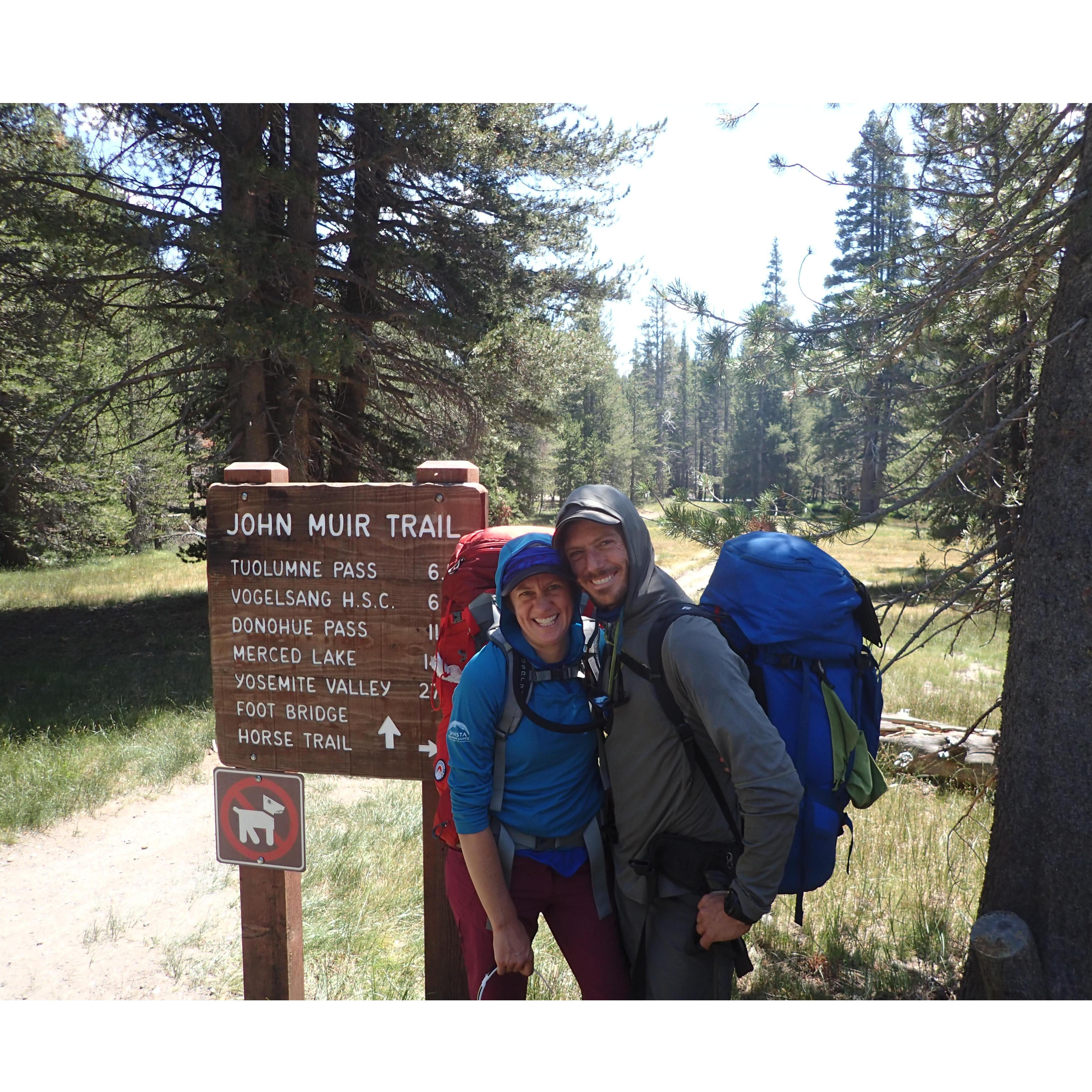The John Muir Trail is really what helped Amy find Rich.
