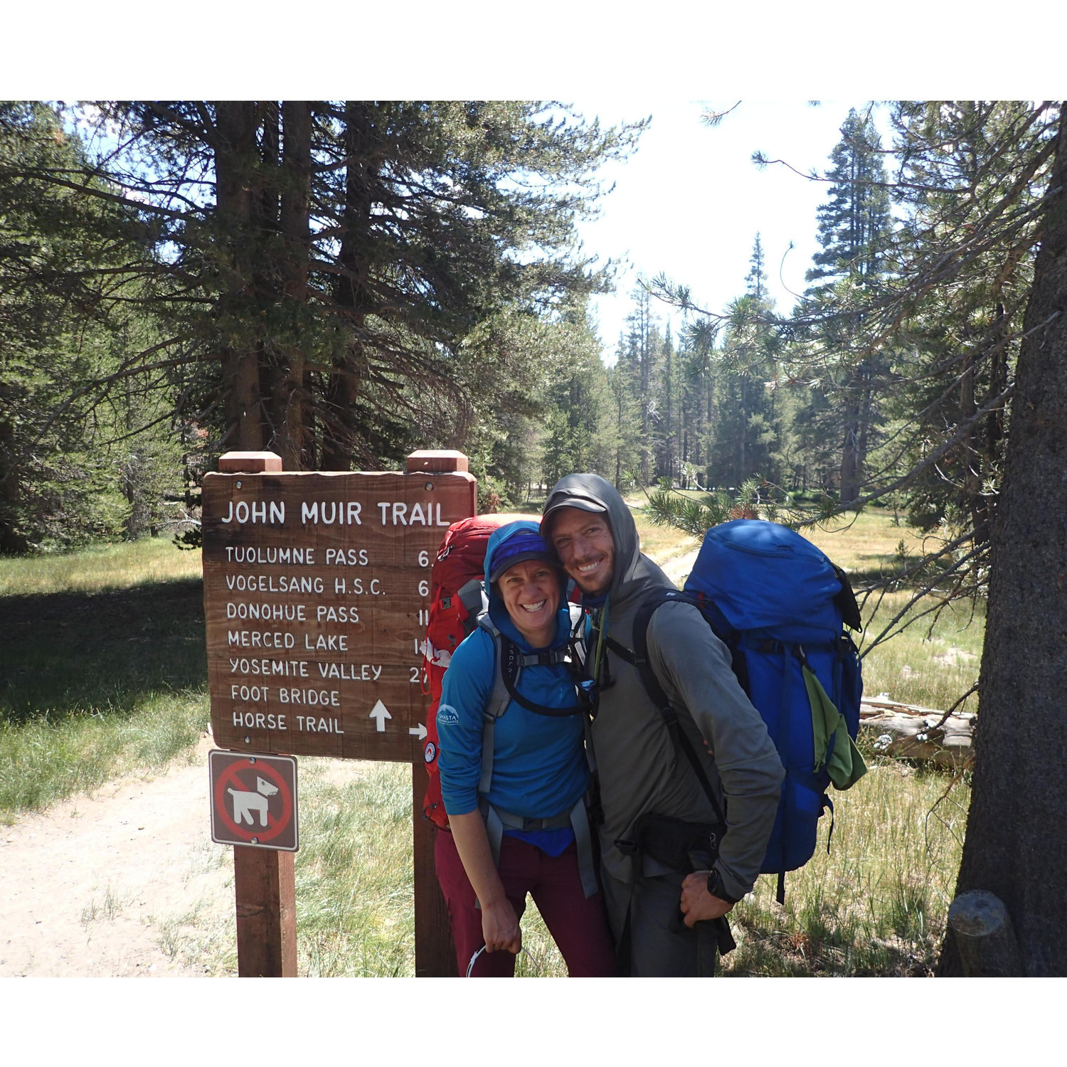 The John Muir Trail is really what helped Amy find Rich.