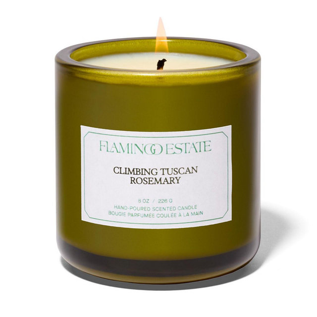 Flamingo Estate Climbing Tuscan Rosemary Candle 8 oz.