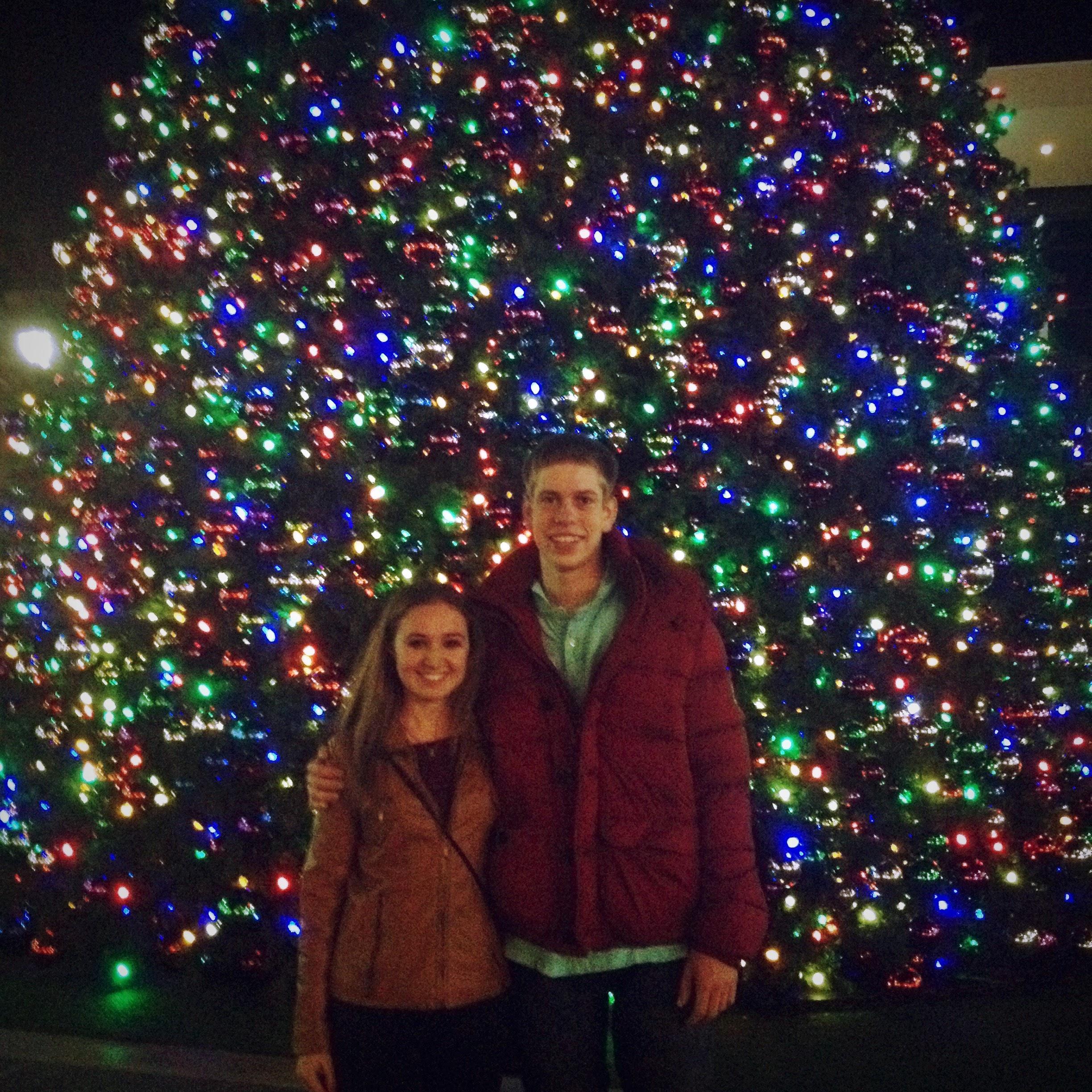 Our very first date!