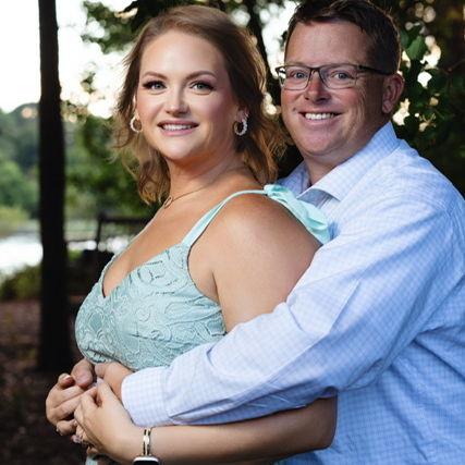 Our engagement photo session at First Landing State Park