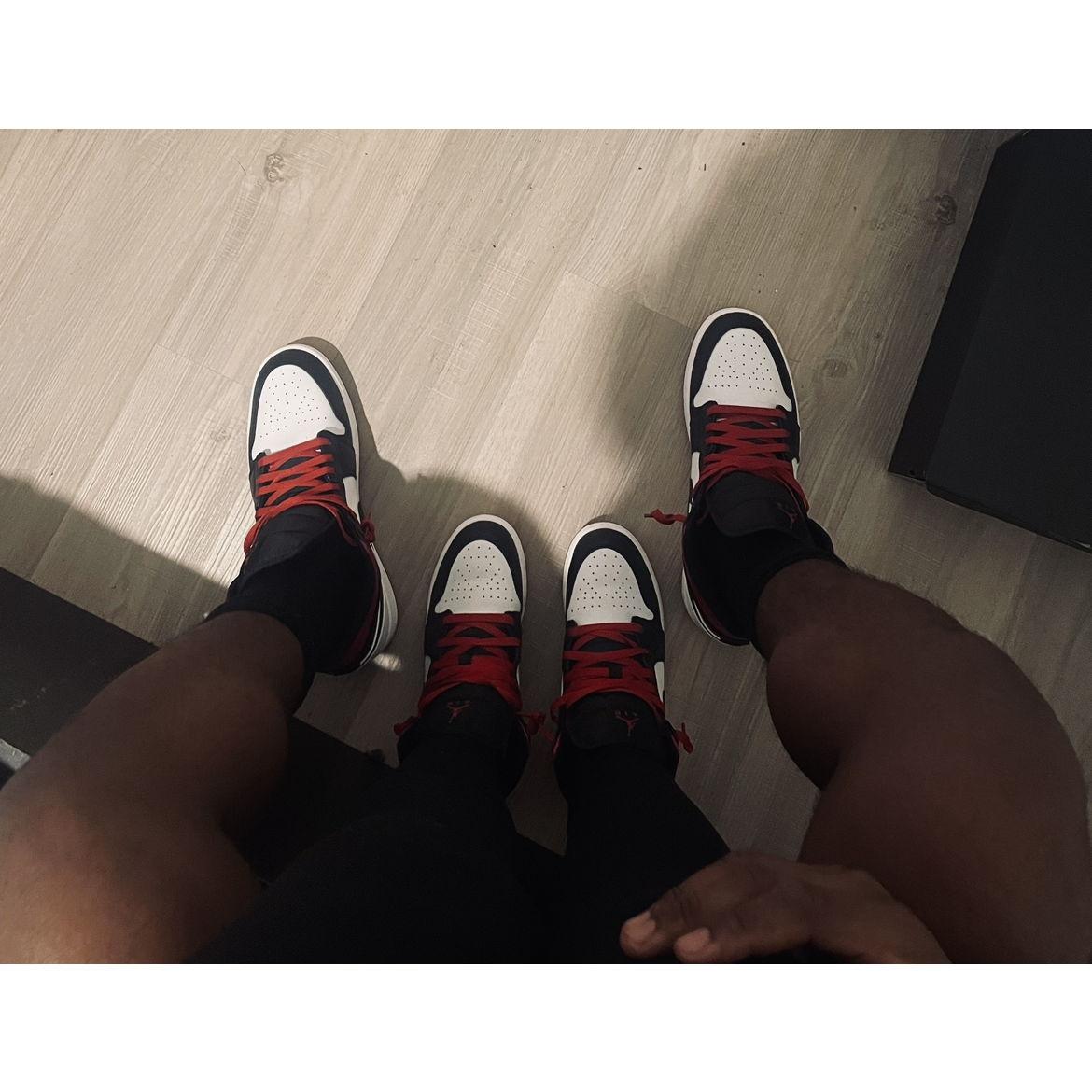 Us and our matching J's!