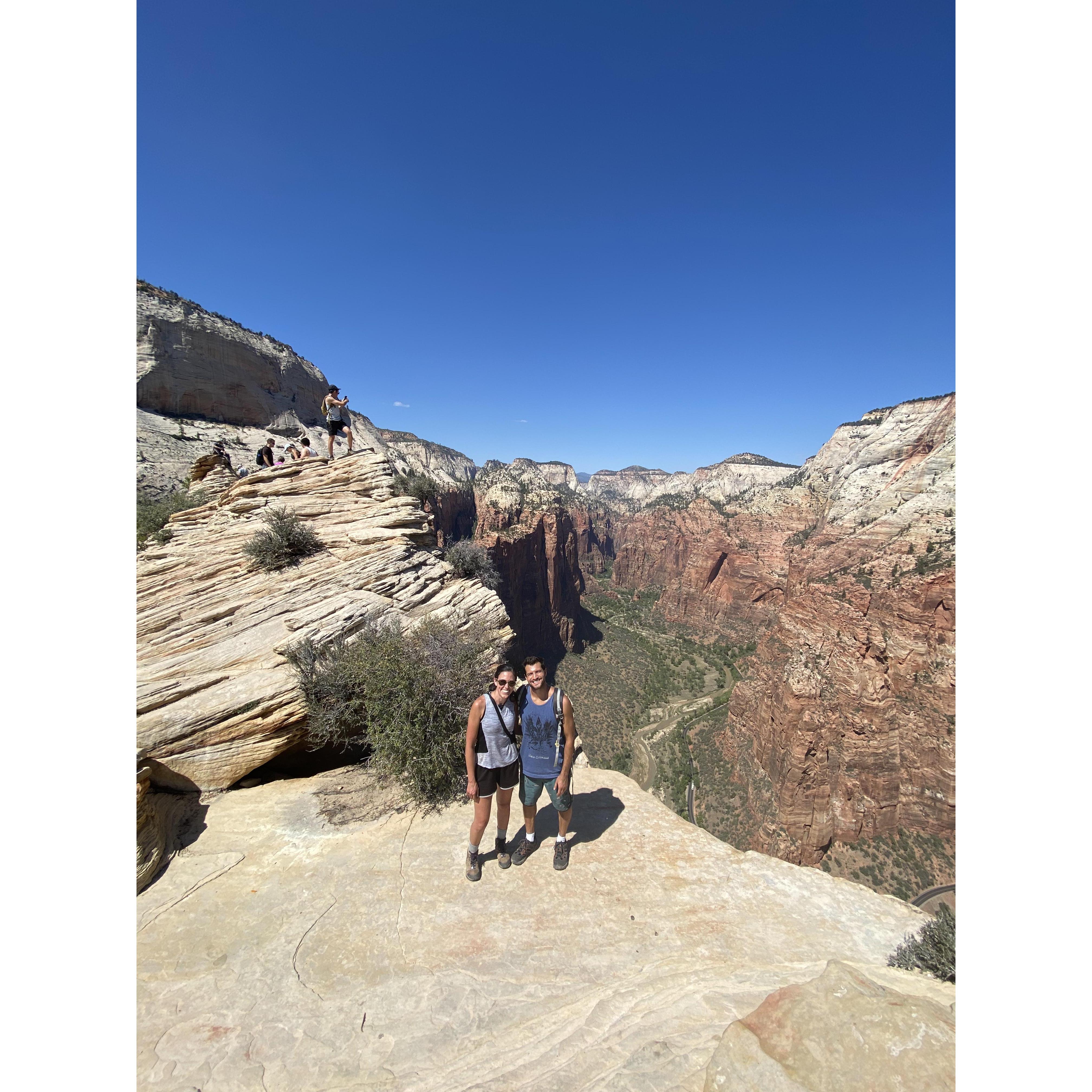 Angles' Landing, Zion National Park, August 2021
