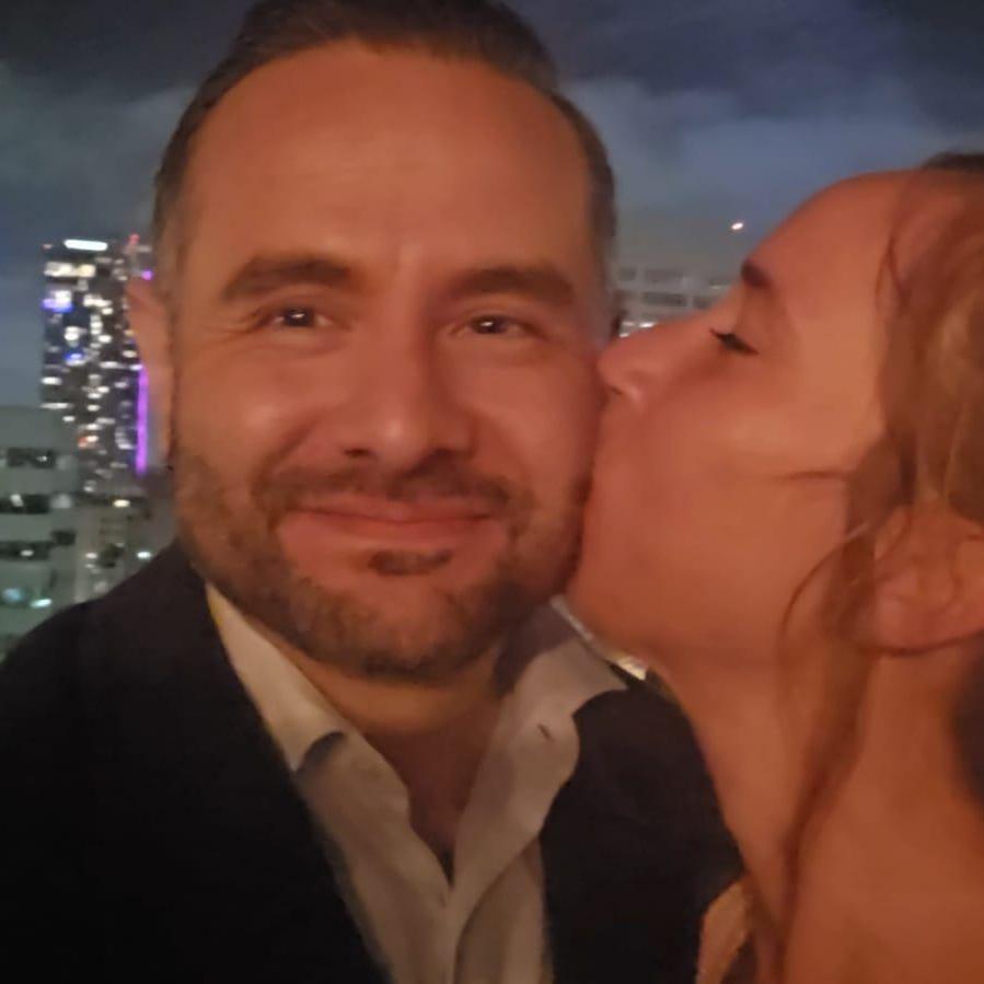 At Perch rooftop in Downtown LA.