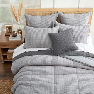 Mills Waffle Euro Sham, Set of 2