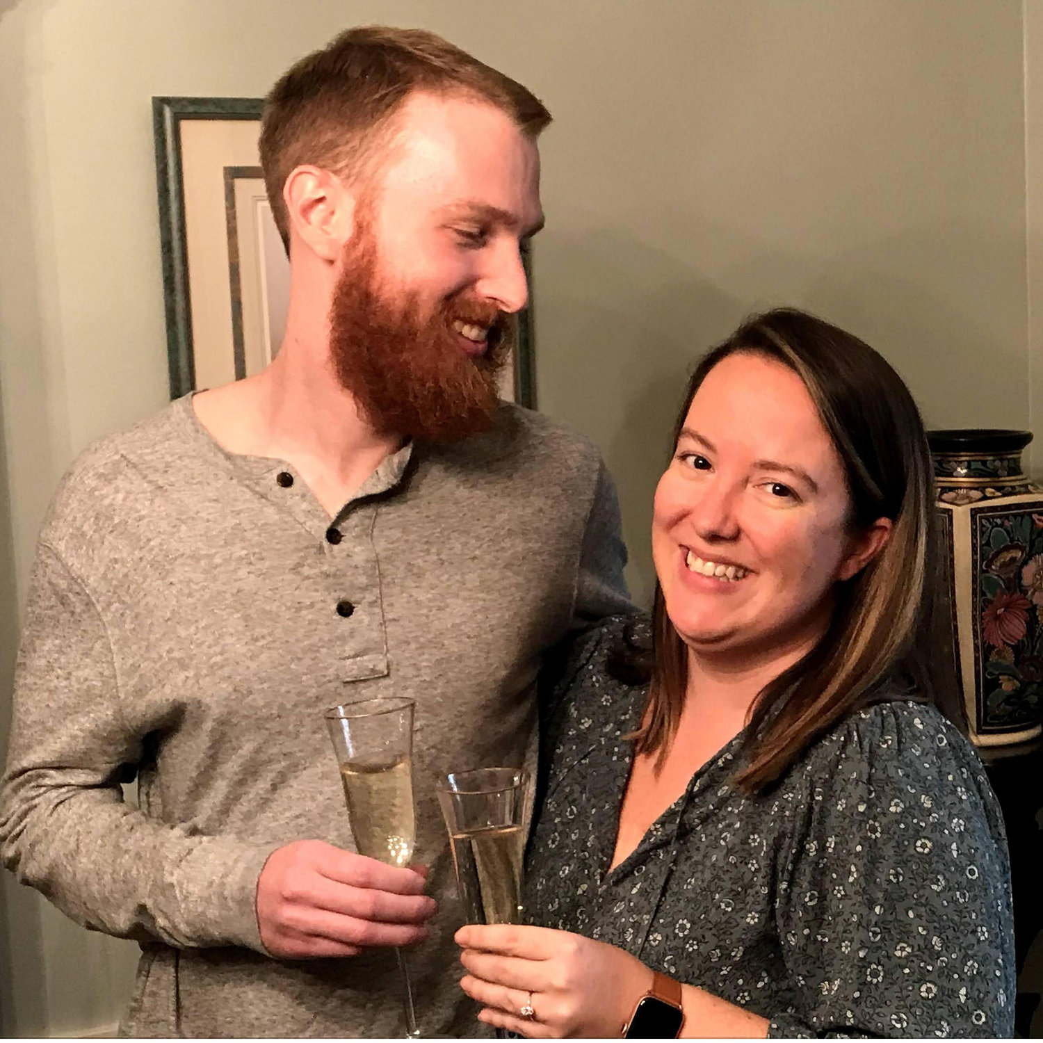 Engagement celebrations (October 17, 2020).