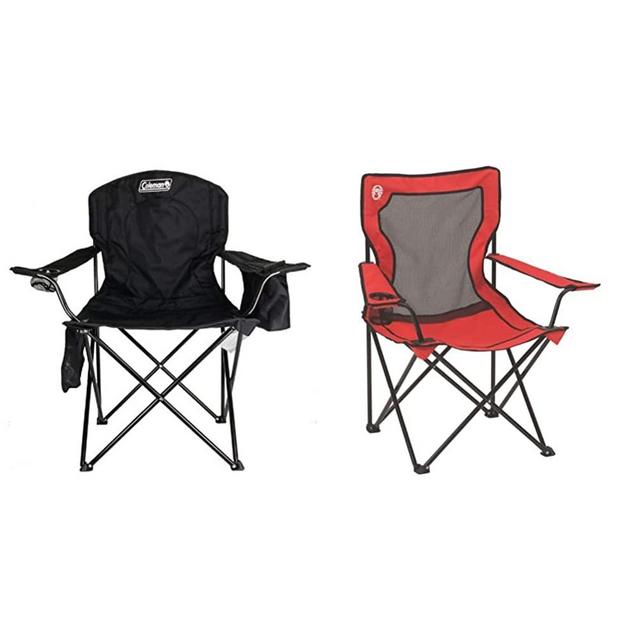 Coleman Camping Chair with Built-in 4 Can Cooler