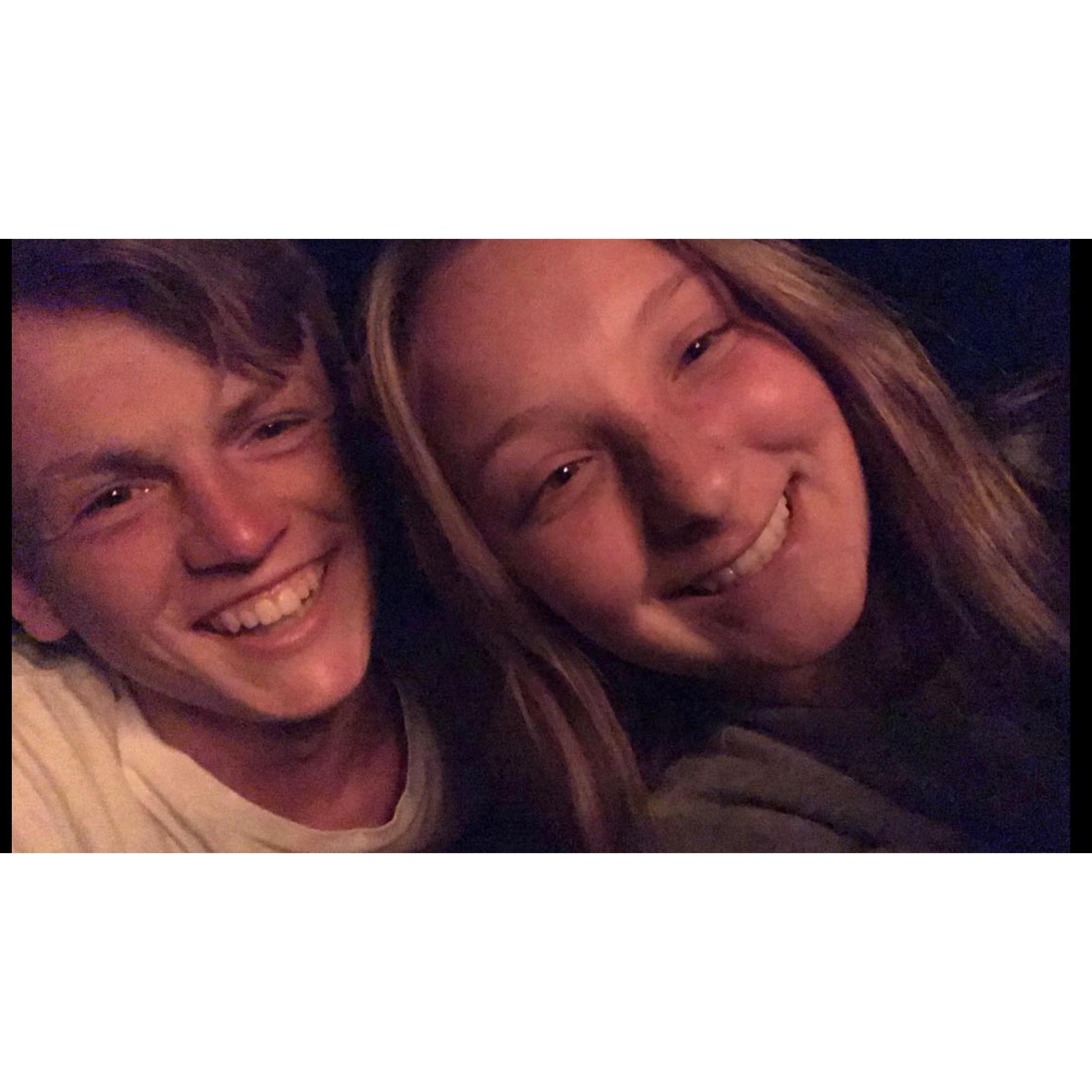 Our first vacation together to Iowa