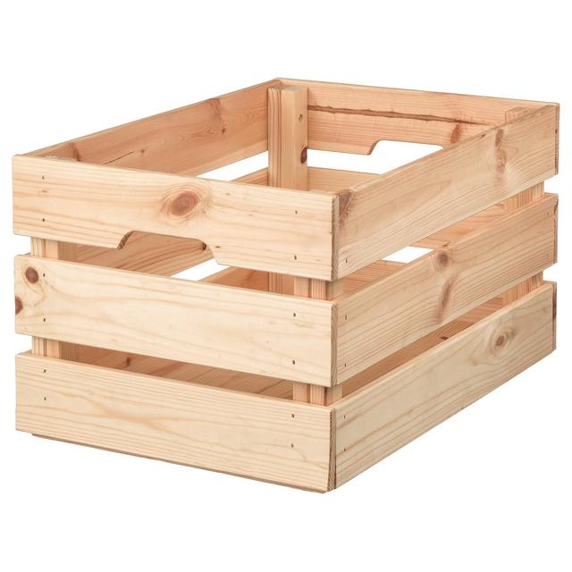 KNAGGLIG                              Box, pine, 18x12 ¼x9 ¾ "