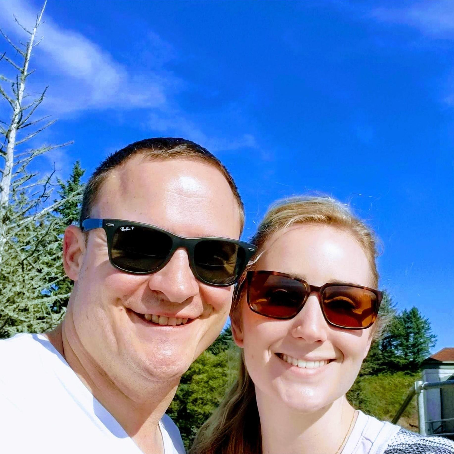 Catching some sunshine in Washington with the family!