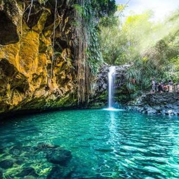 Caribbean Honeymoon Waterfall Hike