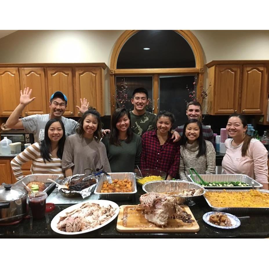 First Thanksgiving together in Manalapan November 2016