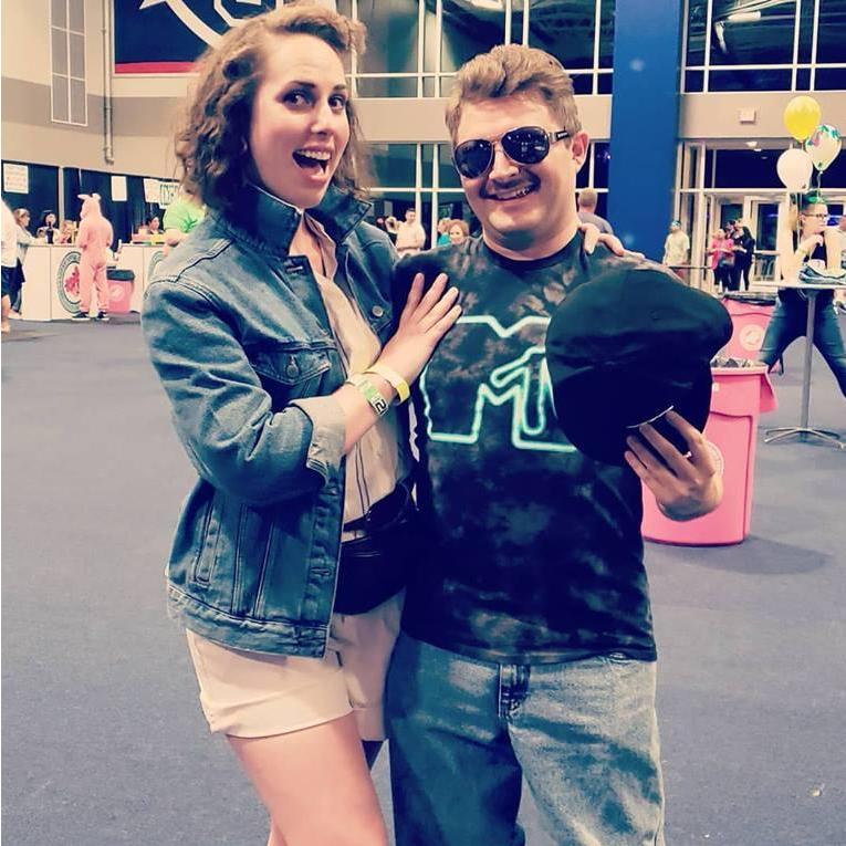 Rad times at the 80's dance in Winchester.