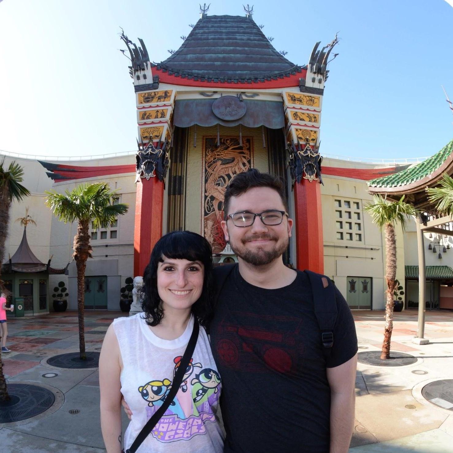 Our first day in a Disney park together! Hollywood Studios, November 2017