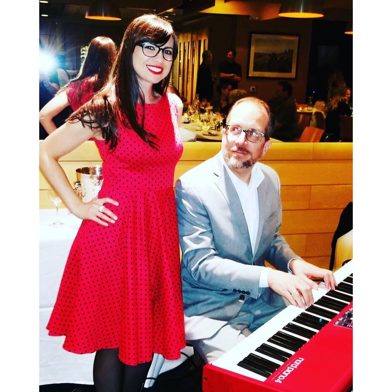 Making music together!