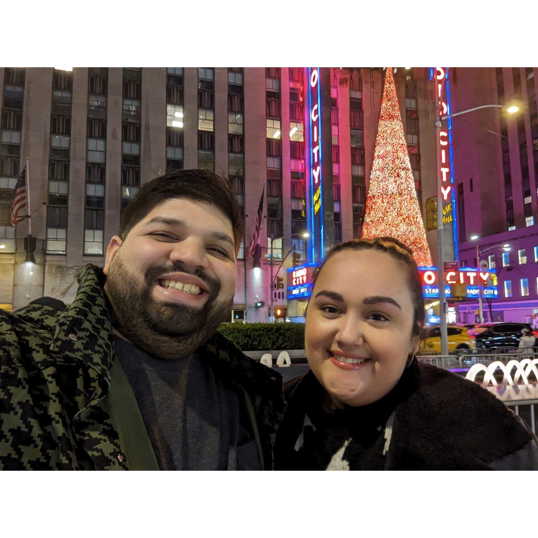 Our last holiday season as an engaged couple