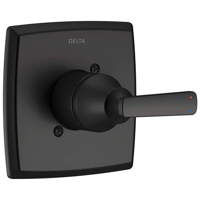Delta Faucet T14064-BL ASHLYN Monitor 14 Series Valve Trim Only, Matte Black