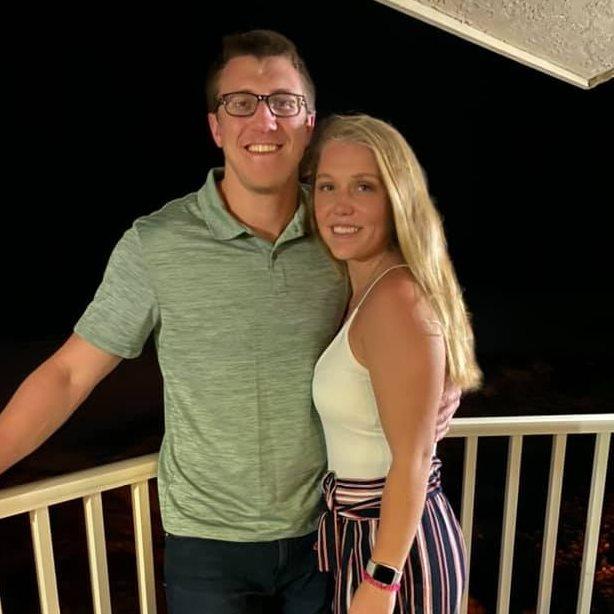 Our first vacation together with my family to Clearwater, Florida.