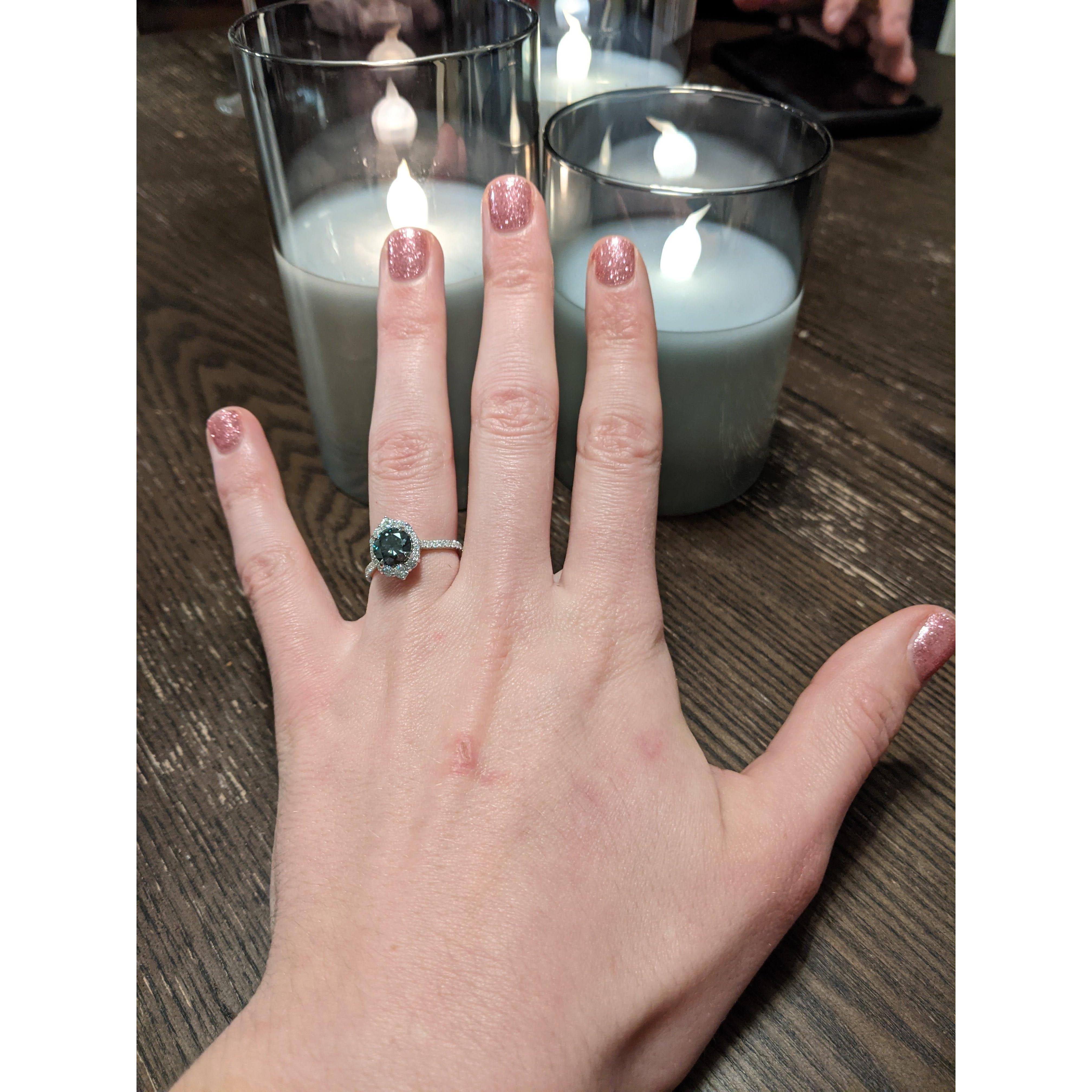 Sam did a great job of picking this ring!