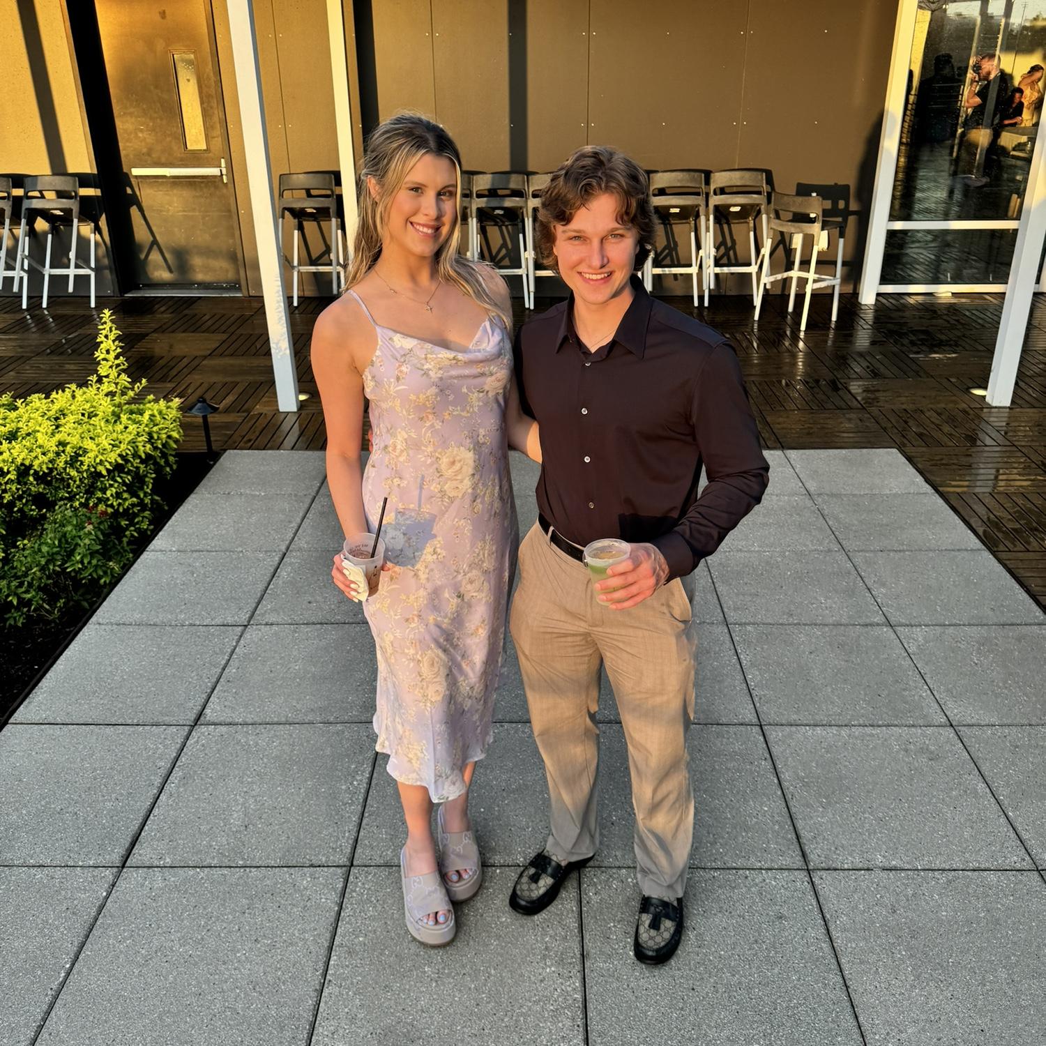 Celebrating my Big's engagement in Tampa