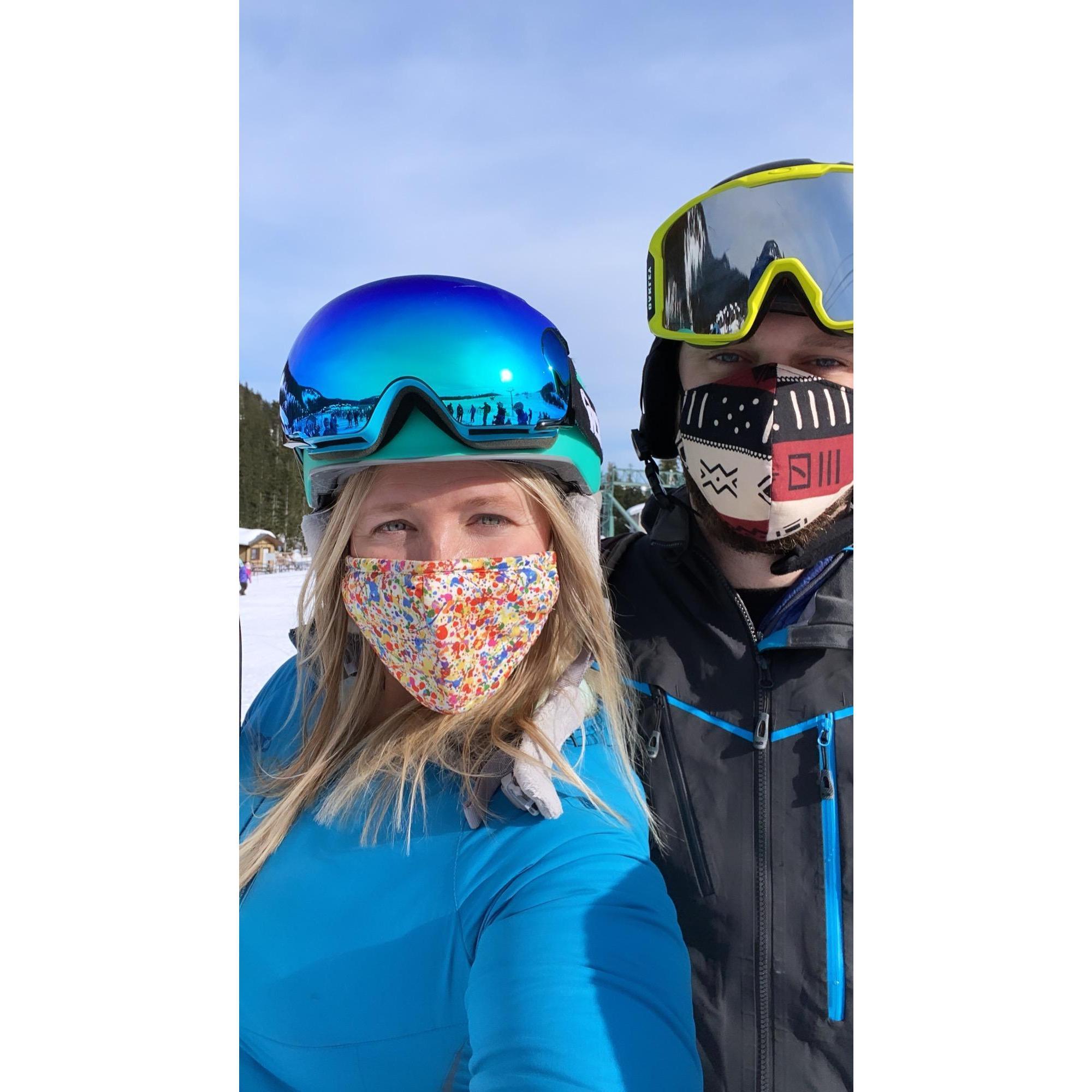 covid snowboarding