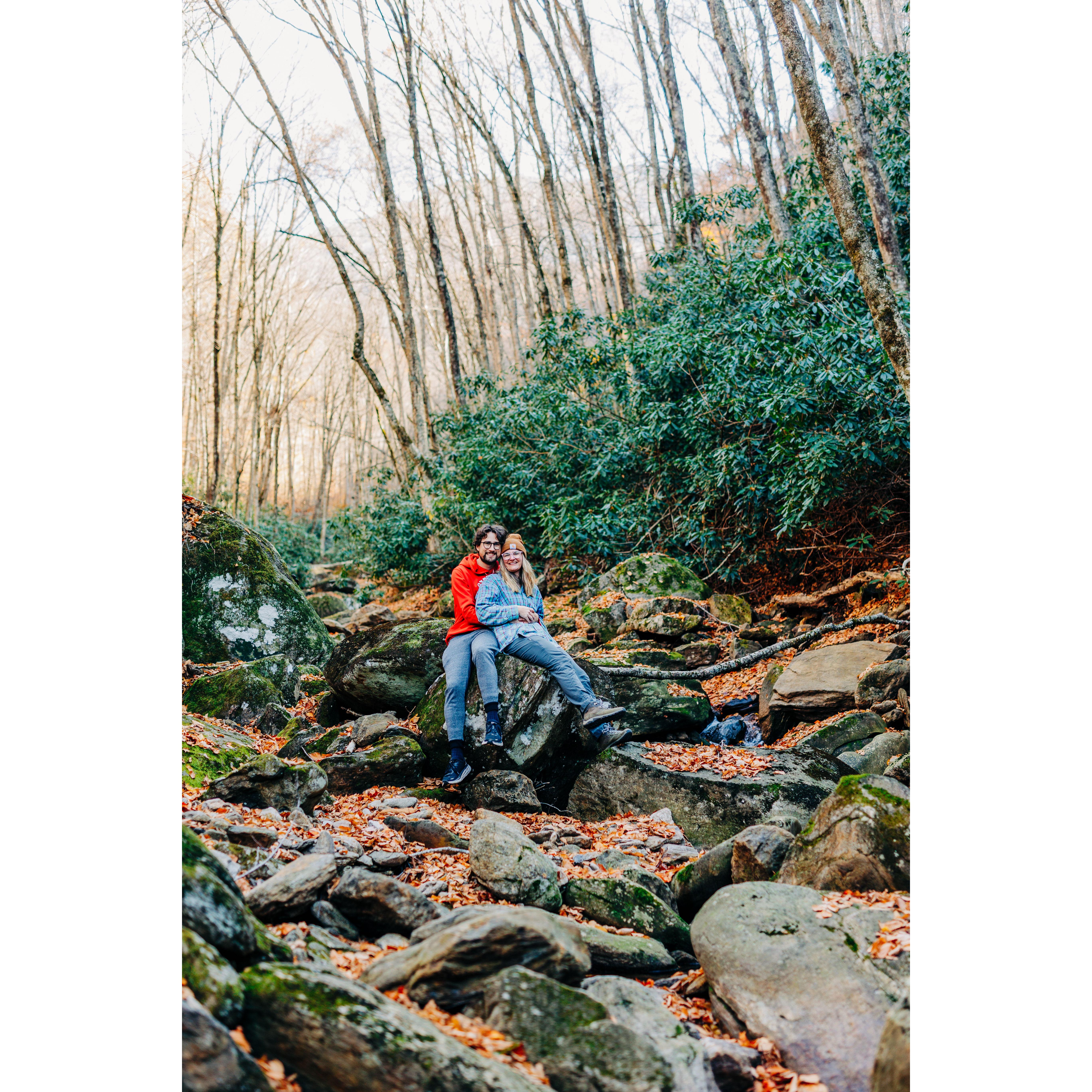 We fell in LOVE with this area in NC that inspired us to get married in this area.