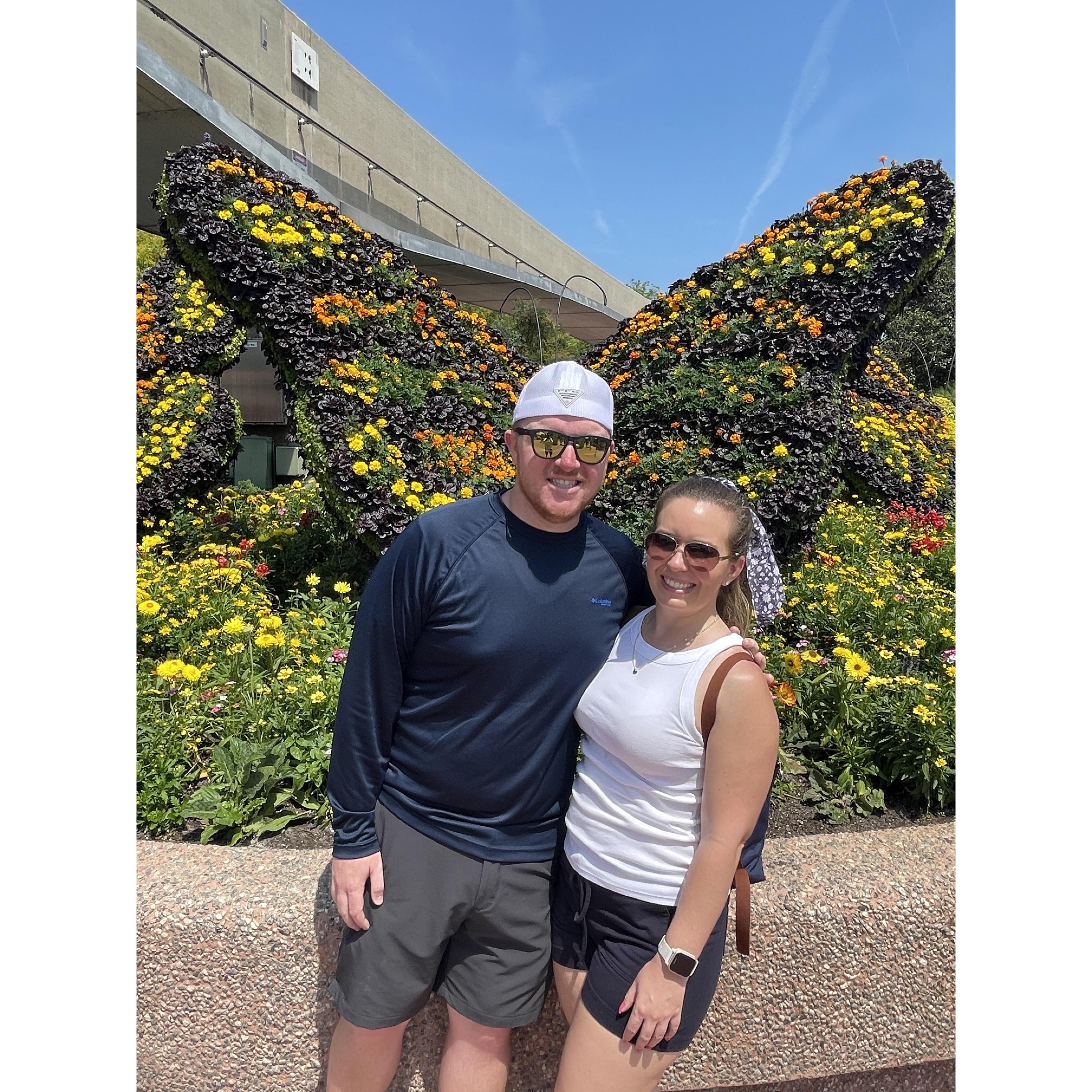 Our second time at Epcot Flower and Garden Festival