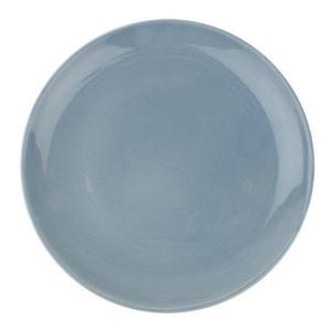 Shell Bisque 8.5" Salad Plate- set of four- blue
