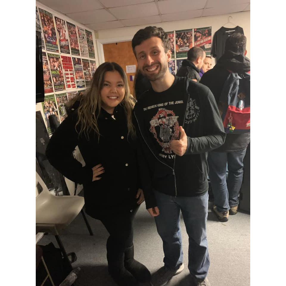 December 2019 - Our first picture together