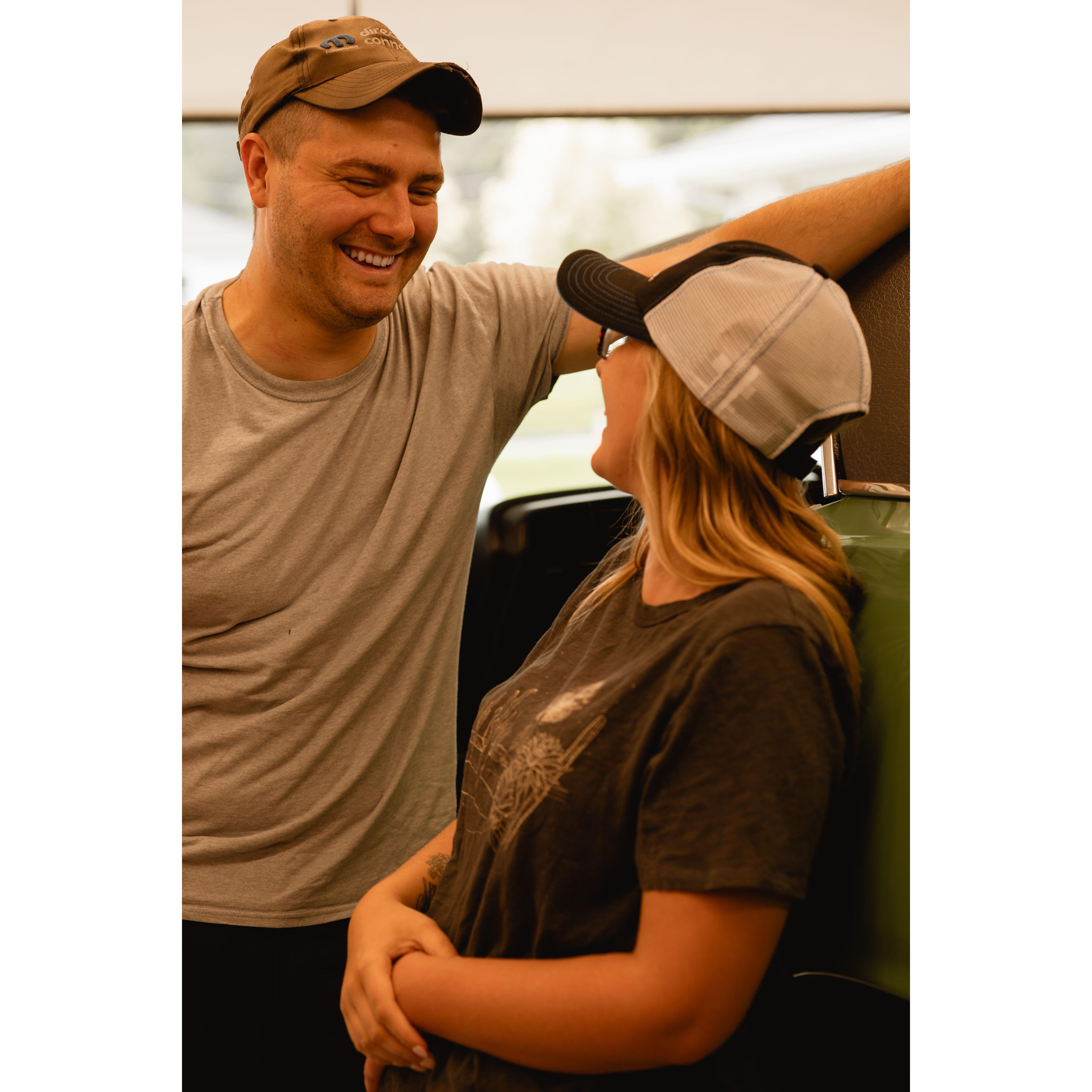 One of our favorite engagement pictures. :)