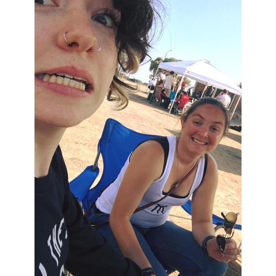 Cooling down at Aftershock! (2018)