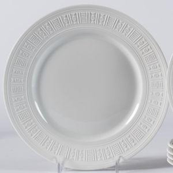 Hermes Egee Porcelain Dessert/Pie Plate