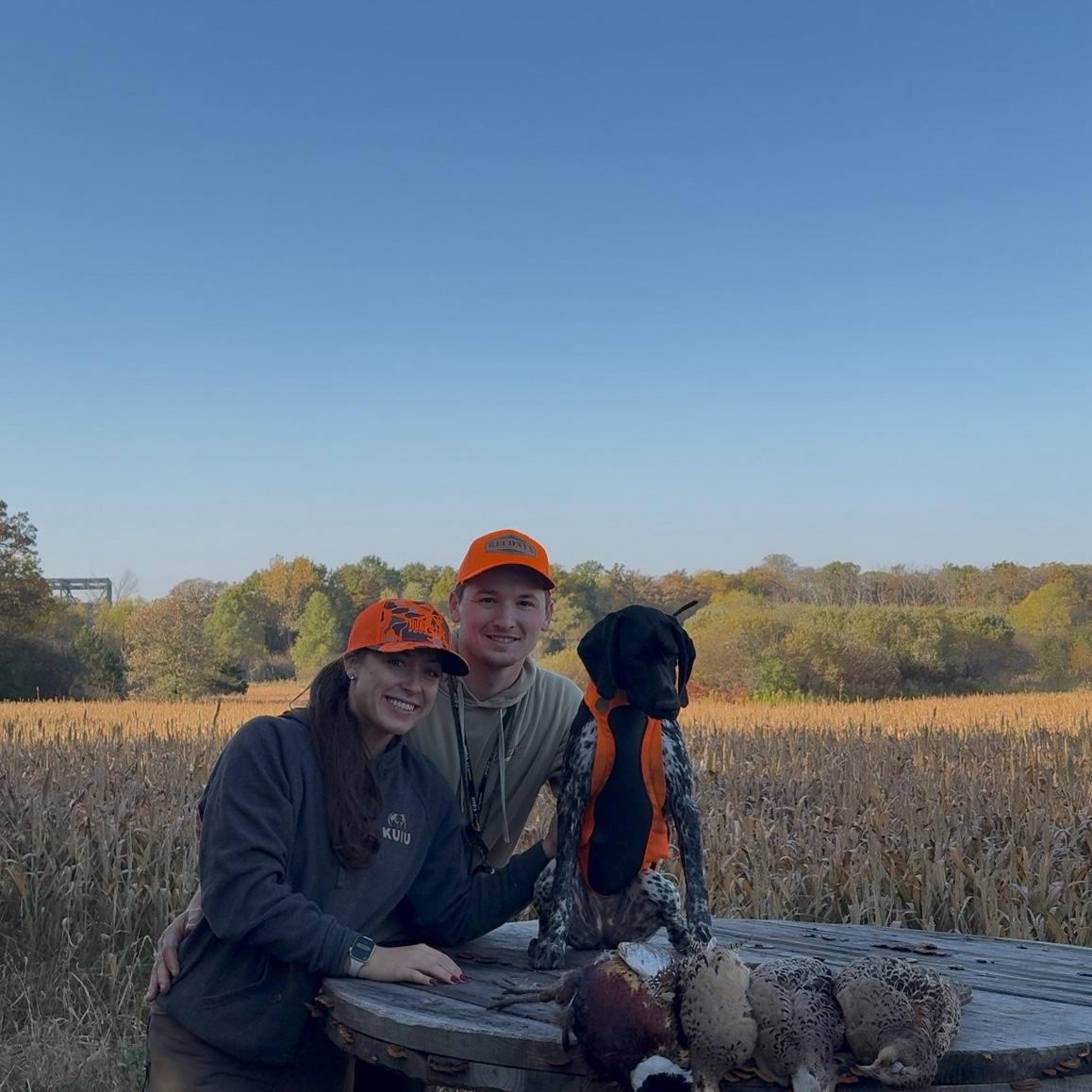 Costa’s first pheasant hunt