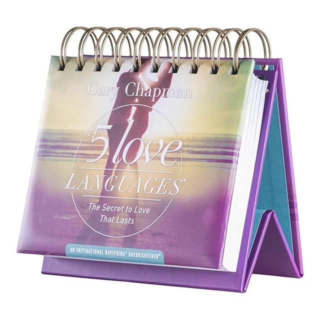 DaySpring Flip Calendar - 5 Love Languages by Dr. Gary Chapman - 88446
