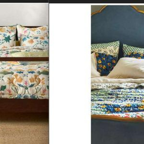 The Printed Cotton Voile Quilt Collection~Rosalind or Sawyer