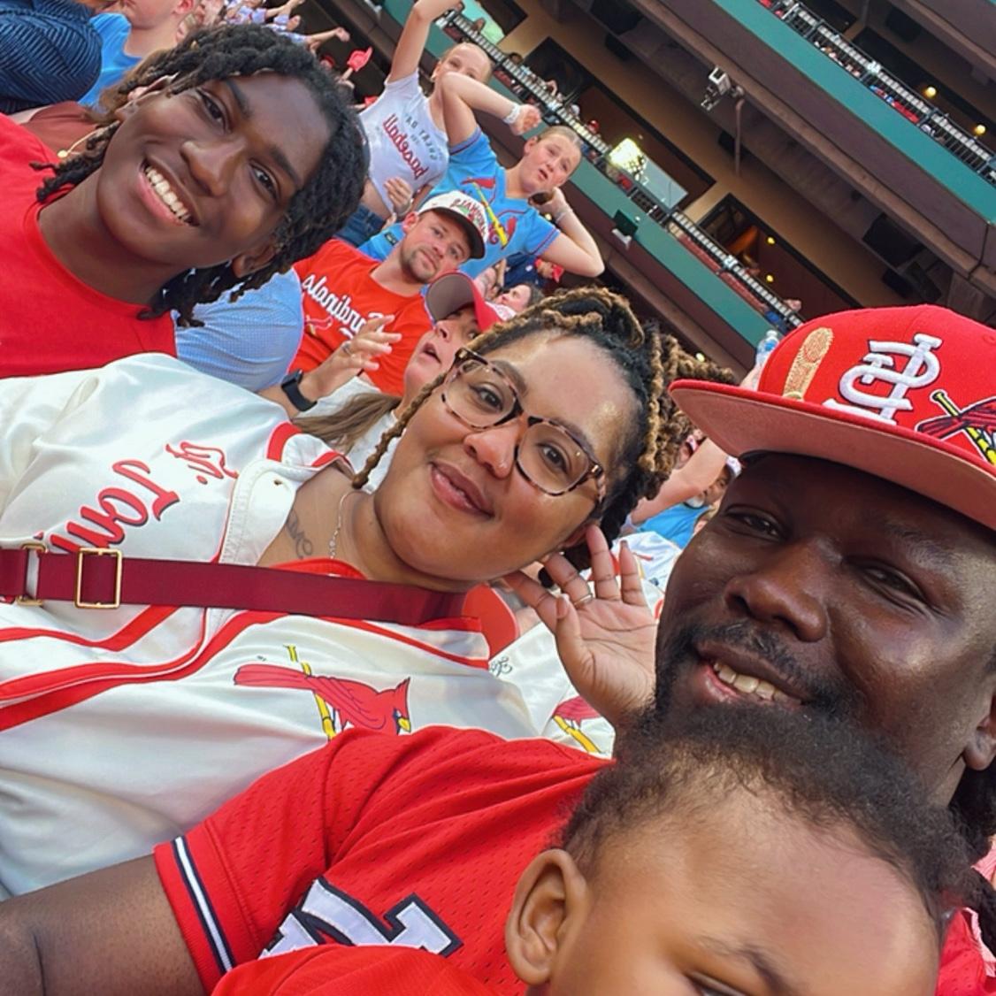 Baseball game with the family!