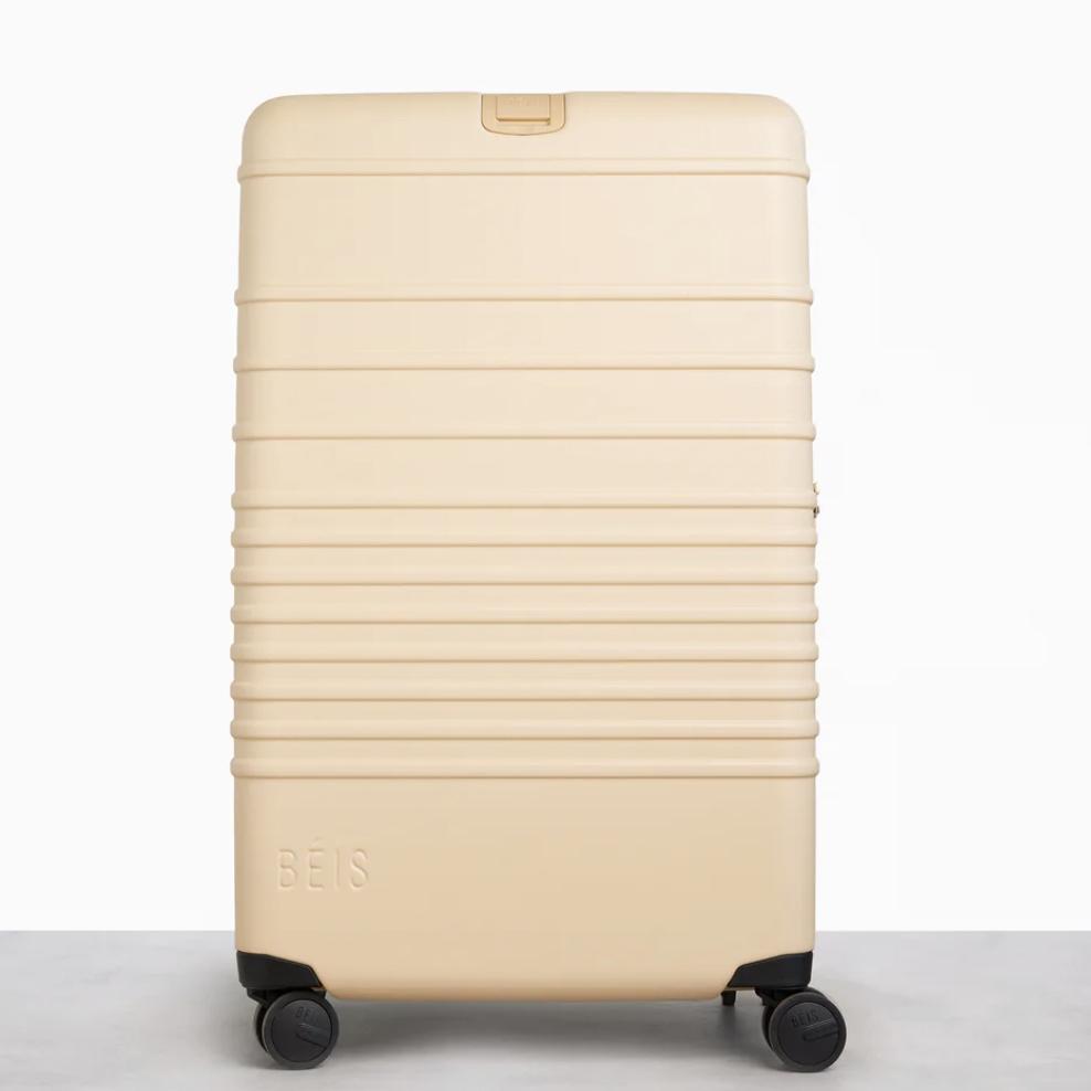 The 29" Large Check-In Roller (one beige, one gray)
