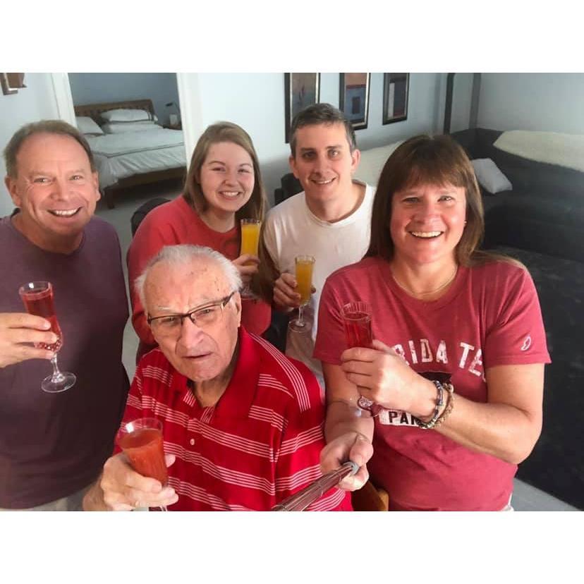 Thanksgiving mimosas in Jacksonville (Nov 2019)