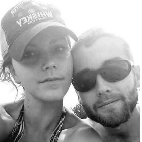 First time going to the beach together and I forgot my sunglasses so he gave me his hat....everyone knows he doesn't take his hat off for nothing