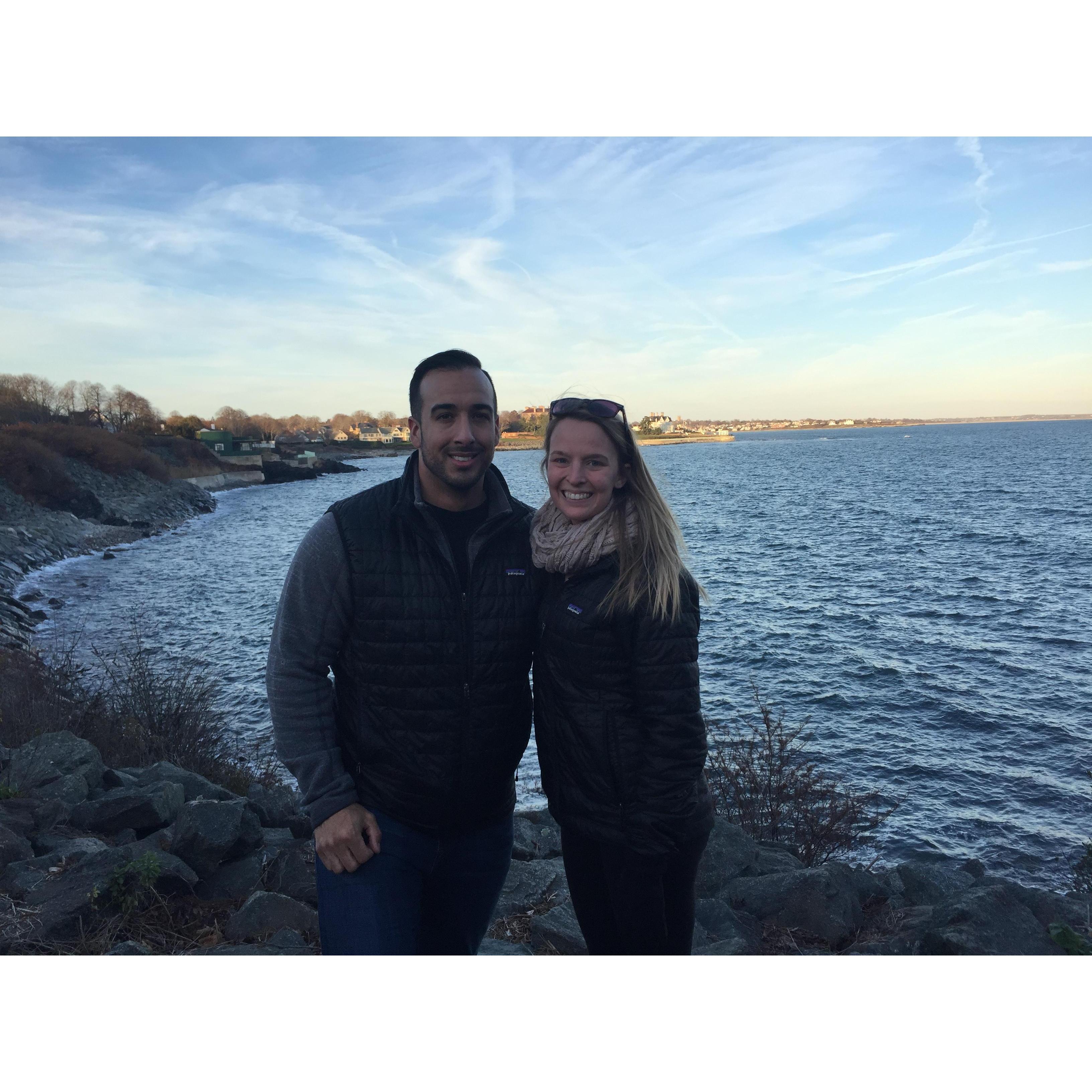 Winter cliff walk days!